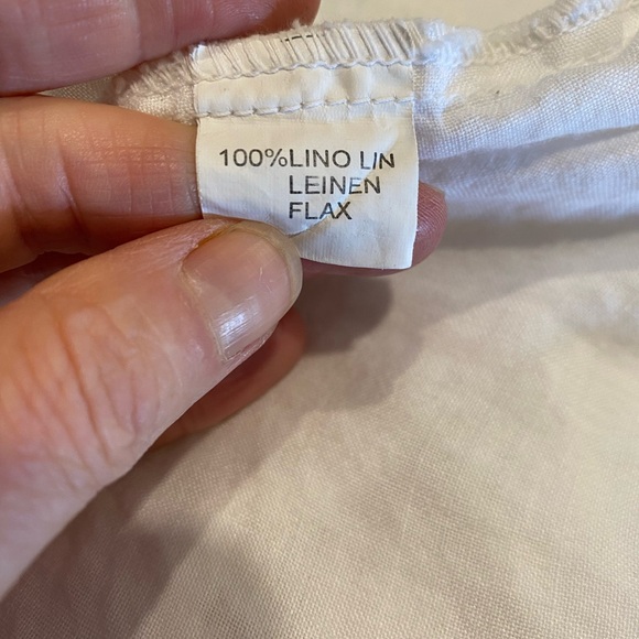 Women’s flax linen button down - Picture 4 of 5